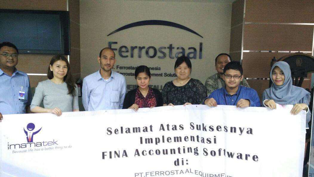 Sign off FINA Ferro Staal