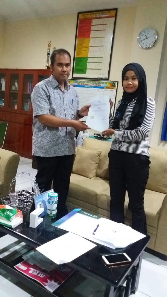  Penandatanganan MOU Imamatek dengan Kepala sekolah SMK Muhammadiyah Jakarta