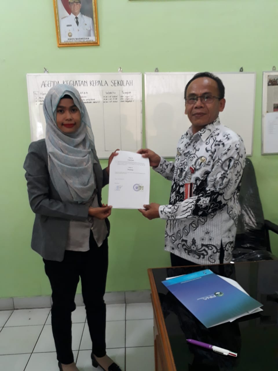  Penandatanganan MOU Imamatek dengan SMK Negeri 18 Jakarta