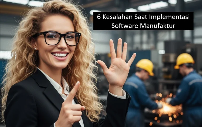 6 Kesalahan saat implementasi softare manufaktur